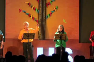 Naseeruddin Shah, Ratna Pathak Shah, Heeba & Kenny Desai at IIS 2014