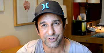 Wasim Akram at IIS 2014