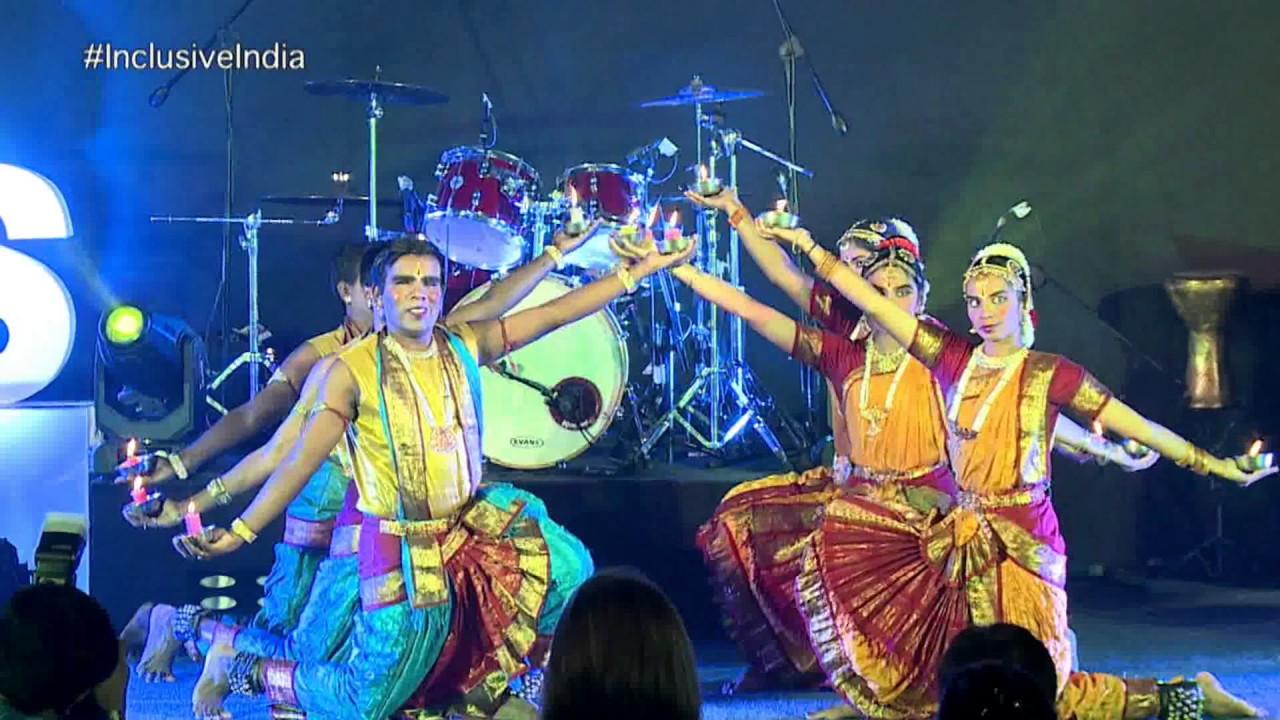 Shri Ramana Maharshi School for Blind, Dance Performance at IIS 2016