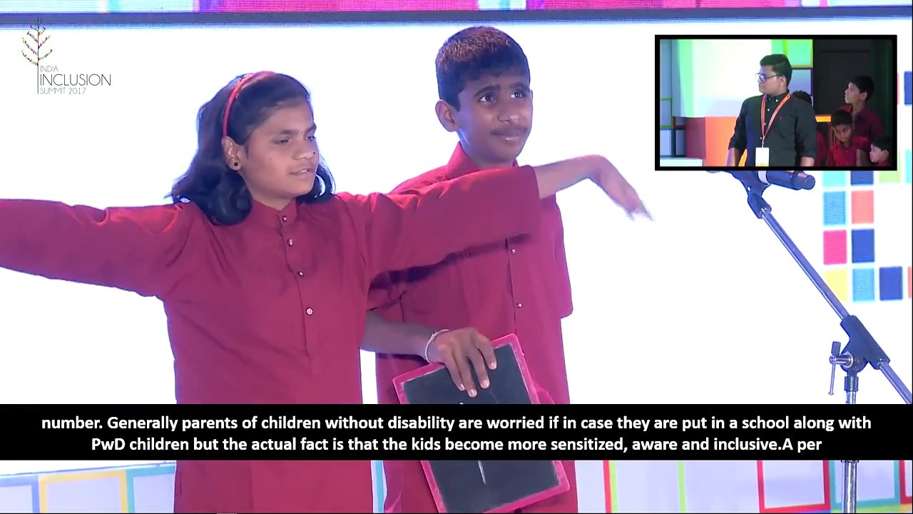 Dr. (Major) Anuradha, The joy of Inclusion at IIS 2017
