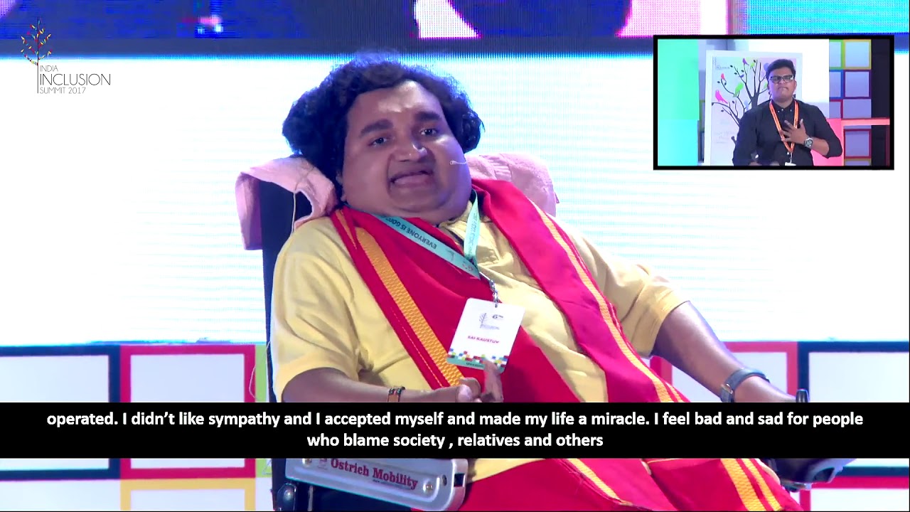 Sai Kaustuv, Make your sufferings into surprises which will make you smile at IIS 2017