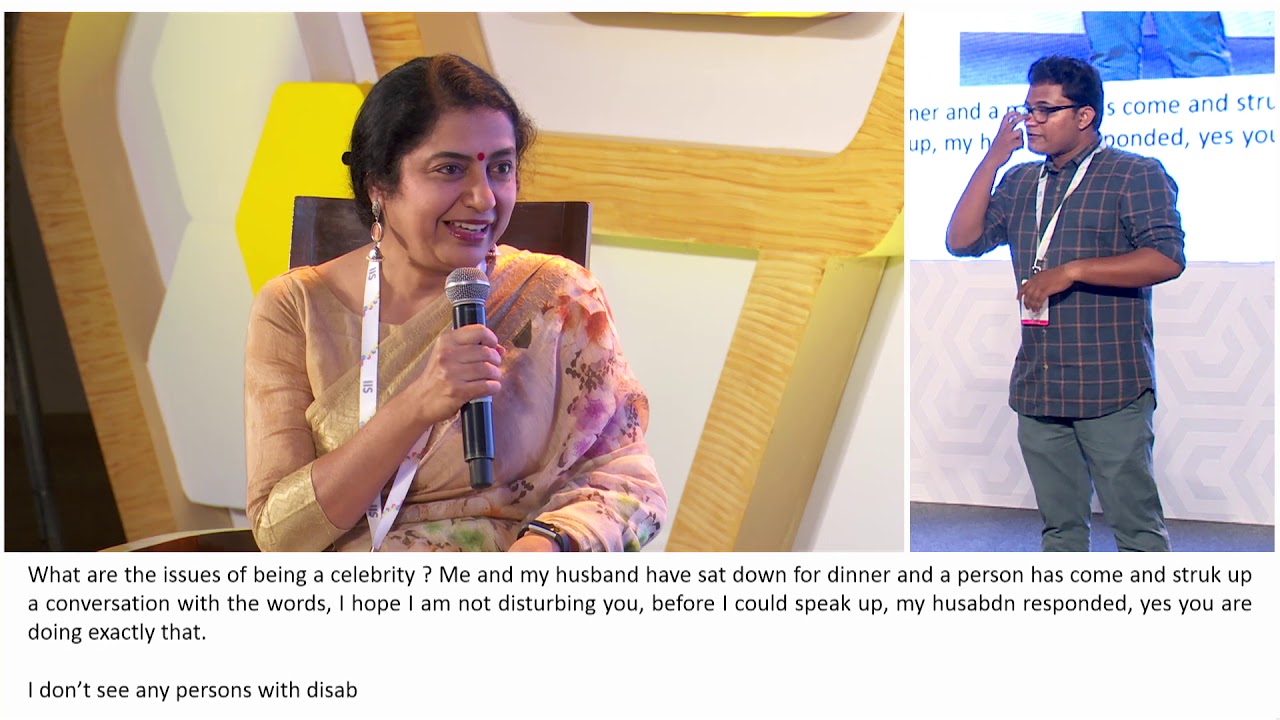 Suhasini Maniratnam, Being a mother is the most satisfying role at IIS 2018