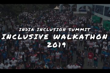Inclusive Walkathon Bengaluru 2019. <br>5000 Citizens walked for Inclusion.