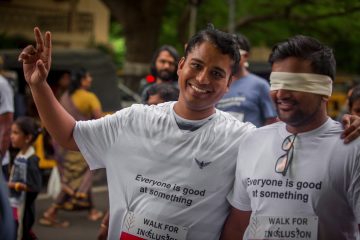 Inclusive Walkathon Chennai 2019. <br>1000 Citizens walked for Inclusion.
