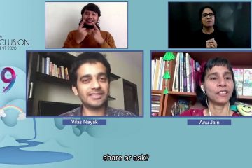 Anu and Vilas Nayak at IIS 2020