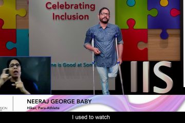 Neeraj Gerorge at IIS 2020