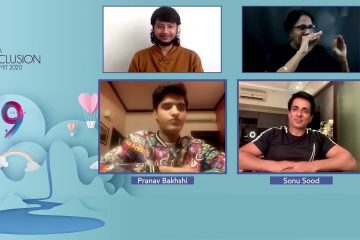 Pranav Bakshi  and Sonu Sood at IIS 2020